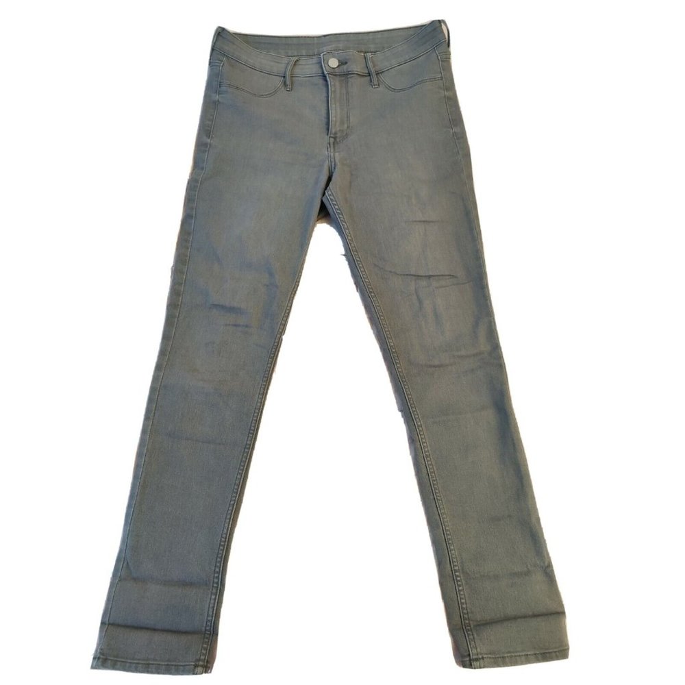 H&M & Denim Women's Skinny Ankle / Regular Waist Gray Jeans  (Size 29)